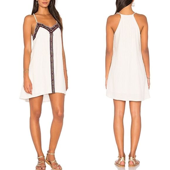 NWT SANCTUARY Maya Light Dune Boho Tank Dress L - Picture 1 of 10
